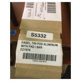 Easel, Tripod Aluminum With Pad/Bar