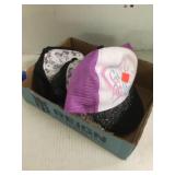 Qty. 3 Girls Trucker Hats
Girl Power and Unicorn