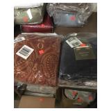 Qty. 6 Misc. Window Treatments
Grommet panels,