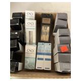 Lot of CND nail care.
