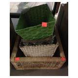 Qty 5 Misc. Baskets