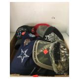 Flat of Baseball Caps