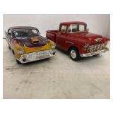 Lot of 2 1/24 Diecast Vehicles  1957 BelAir