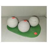 Golf Themed Decor (1 Lid Glued Back See Picture)