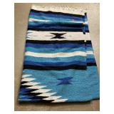 Indian style blanket. 40x 68in. Approx.