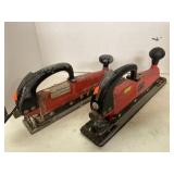 2 Central Pneumatic Air Sanders. Approximately 16