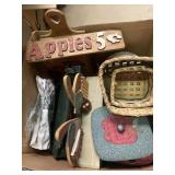 Miscellaneous Lot of Apple Decor