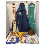 Cub Scout Shirt and Neckerchiefs, Brownie Beanie