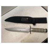 Max am Survival Knife and Sheath. 9.5 inch Blade.