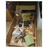 Box Lot of Angels, Cherubs & Crosses