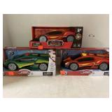 4 LAZER WHEELS. Cars.  Lights & sounds.