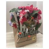 Floral Easter Decor - Jesus on the Cross