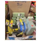 Miscellaneous Lot - Foam Blocks, Velcro Tape,