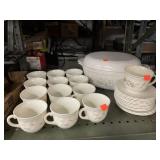 27 pc. Arcopal China Set - Tea Cups, Saucers, &