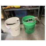 5 Gal. Buckets of Brackets, Caulker, etc.