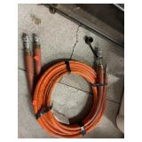 2 Long Air Compressor Air Tubes with Connectors