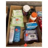 Lot of Wipes, MakeUo Remover, Sleep Medicine &