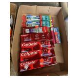Lot of Toothbrushes & Toothpaste