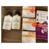 6ct. Skin care. Incl Hempz. Burts Bees & Aveeno