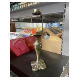 Electric Candle Lamp & Brass Holder