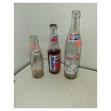 3 Cnt Pepsi Bottles