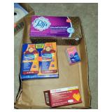 Flat W/ Kleenex  & Medicine Theraflu  Expired