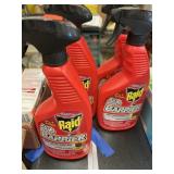 4 spray bottles RAID Ant & Roach Barrier.