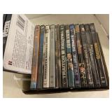Flat of DVDs
