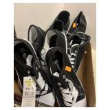 4 pair Boys Shoes sizes 1, 2, 6, 10