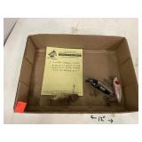 3 ct. - Vintage Hedden Fishing Lures