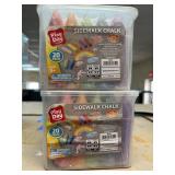 4 boxes Sidewalk Chalk. 20 pcs ea.