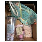 Lot of drink holders, cases, wristlet.  Bath