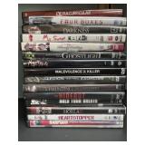 15 DVDs