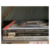 Three Fifty Shades DVDs