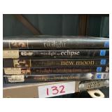 Five Twilight DVDs