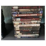 16 DVDs. Mostly Horror