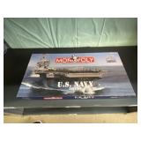 Monopoly Game US Navy Version. Pieces still in