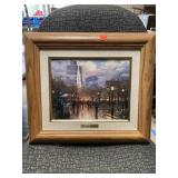 Thomas Kinkade Framed Print. 16x13 inches