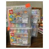 4 Boxes of Sidewalk Chalk. 20 Pieces Per Box
