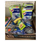 Lot of Kitchen and Bathroom Scrubbers
