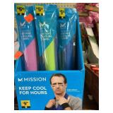 Lot of 8 Mission Instant Cooling Towels 30x8