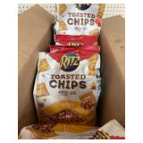 6 pkgs.  RITZ Toasted Chips.  Cheddar.