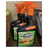 3 Spray Bottles Weed Stop.