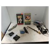 Miscellaneous Lot - Vintage Metal Trap, Golf