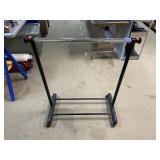 Adjustable Rolling Laundry/Clothing Rack