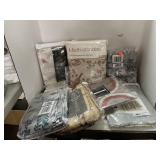 Lot of Valences, Rod Pocket Panels, & more