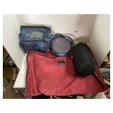 Suit Protector, Lunch Boxes, & Plastic Bottle