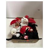 Lot of Assorted Beanie Babies - Spider, Pig, etc.