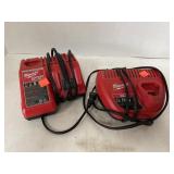 2 ct. - Milwaukee Power Tool Chargers