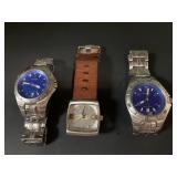 Lot of Three Fossil Watches